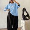 تیشرت باکسی پاپیون 7 عددی