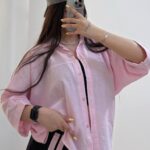 ست دو خط شومیز شلوار ۵ عددی